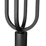 6_Leland 91 3/4"H Sand Black LED Outdoor Post Light with Base more views