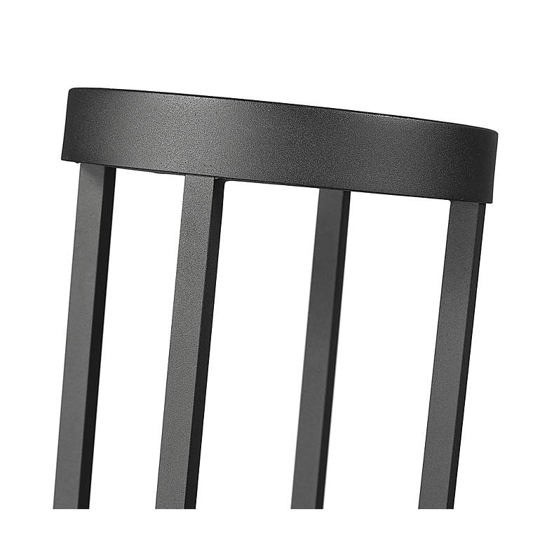 Image 6 Leland 97 1/4"H Sand Black LED Outdoor Post Light with Base more views