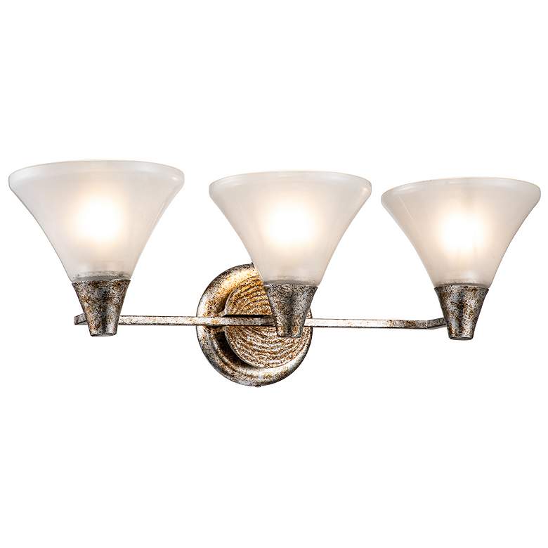 Image 1 Lemoine 3 Light Bath Bar in Silver