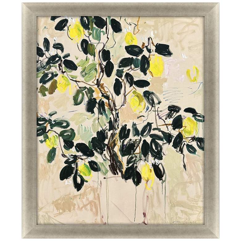 Image 1 Lemon Tree 37"W x 45"H Modern Framed Art