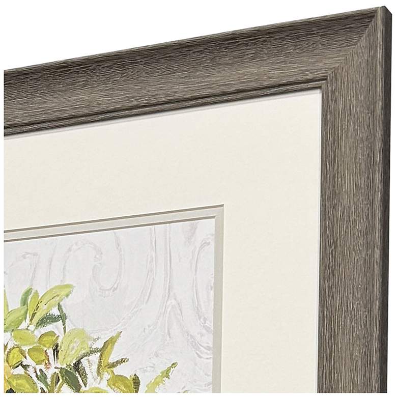 Image 3 Lemon Tree Pot 21"W x 33"H Modern Framed Art Set of 2 more views
