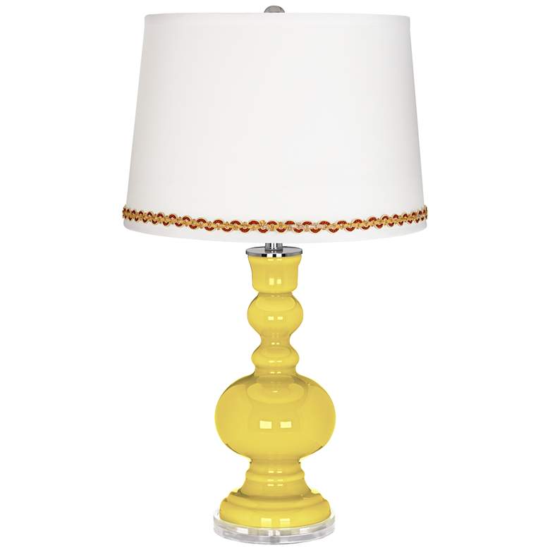 Image 1 Lemon Twist Apothecary Table Lamp with Serpentine Trim