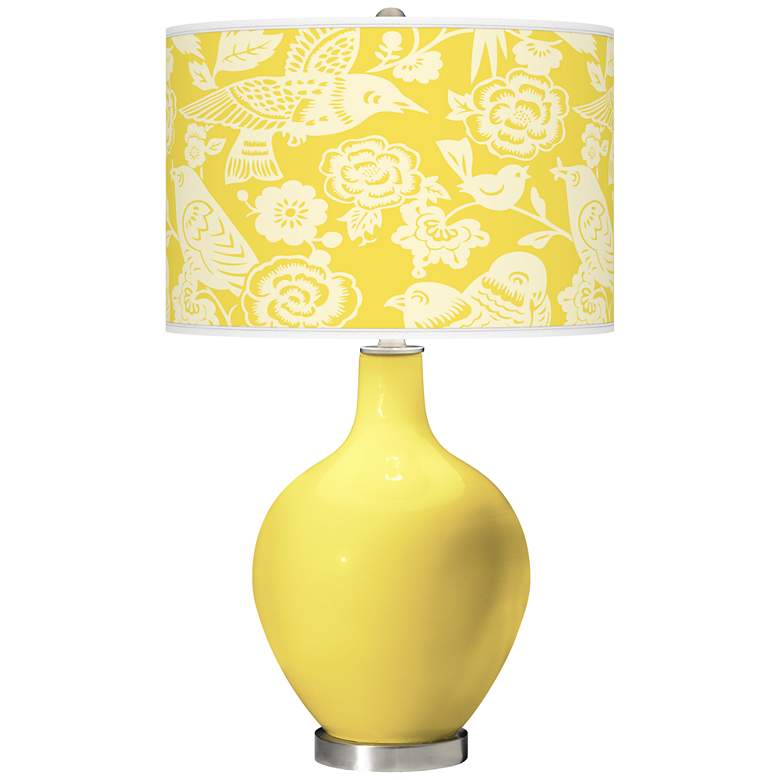 Image 1 Lemon Twist Aviary Ovo Table Lamp