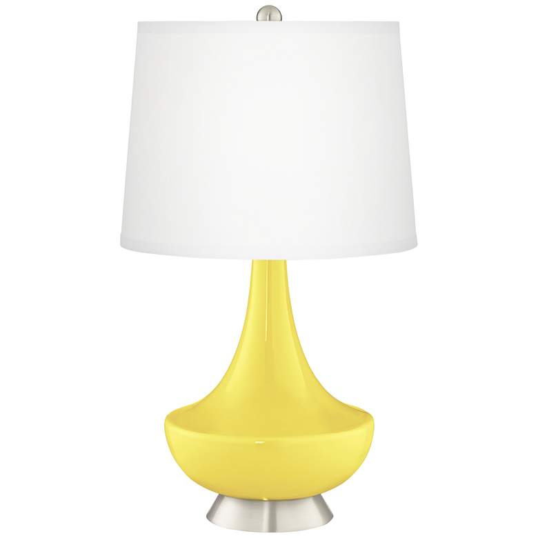 Image 2 Lemon Twist Gillan Glass Table Lamp