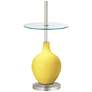 Lemon Twist Ovo Tray Table Floor Lamp