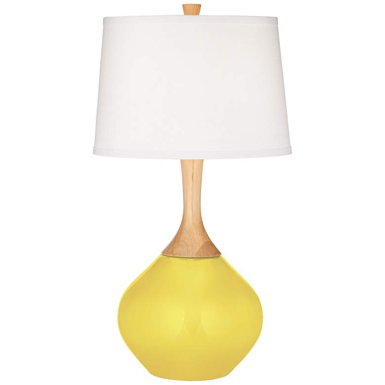 Image 2 Lemon Twist Wexler Table Lamp with Dimmer