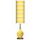 Lemon Zest Bold Stripe Ovo Floor Lamp