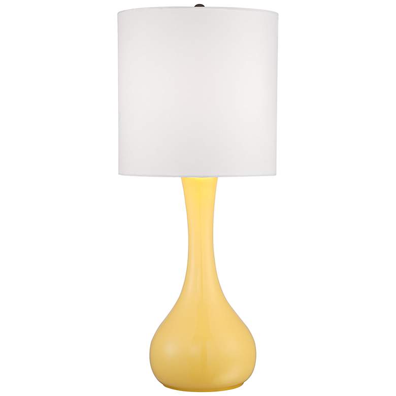 Image 1 Lemon Zest Glass Table Lamp