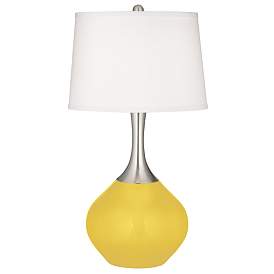 Image2 of Lemon Zest Spencer Table Lamp with Dimmer