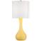Lemon Zest Yellow 27 3/4" High Droplet Table Lamp