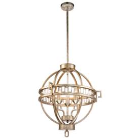 Image1 of Lemuria 3 Light Geometric Globe Chandelier