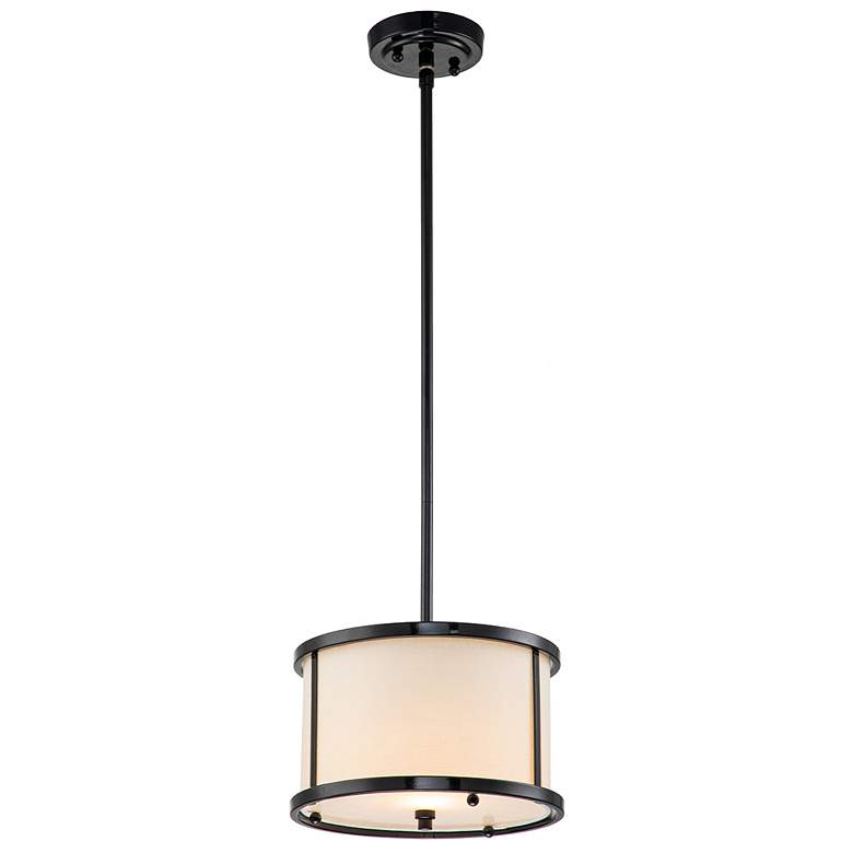 Image 1 Lemuria Mini Pendant in Laquered Black