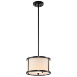 Lemuria Mini Pendant in Laquered Black