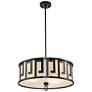 Lemuria Pendant Large in Laquered Black