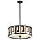 Lemuria Pendant Large in Laquered Black