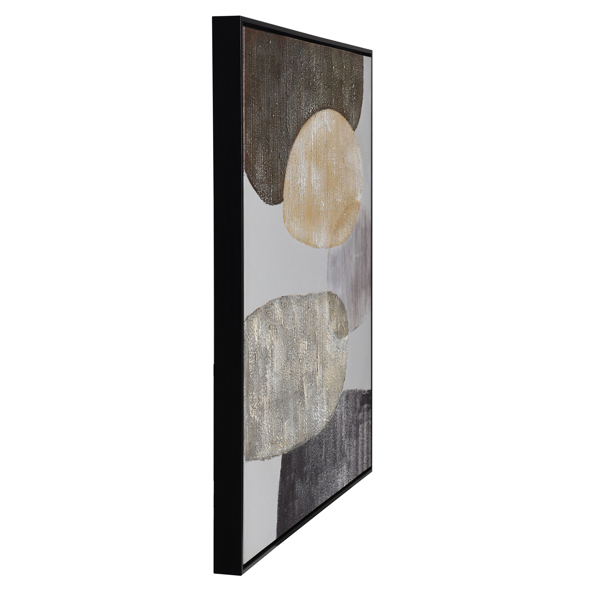 Image 3 Lena 2 31.49"W x 31.49"H Multi Color Framed Canvas Painting Wall  more views