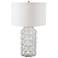 Lena Bubble Clear Glass Table Lamp