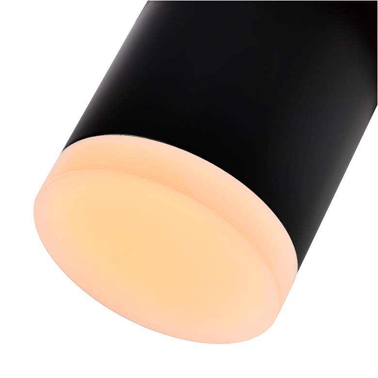 Image 2 Lena LED Integrated Mini Pendant With Black Finish more views