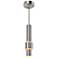 Lena LED Integrated Mini Pendant With Satin Nickel Finish