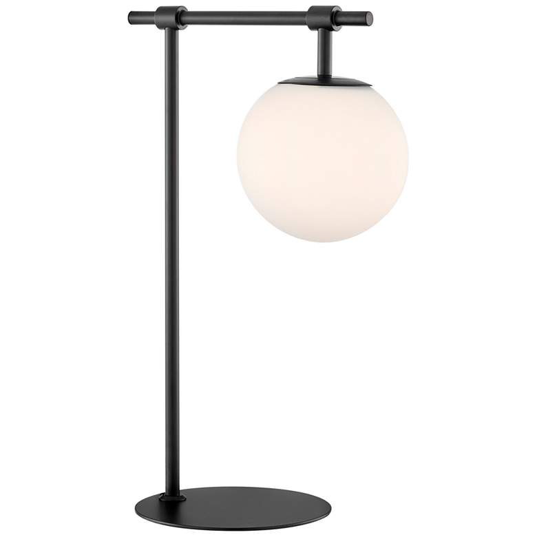 Image 2 Lencho Black Metal Accent Table Lamp