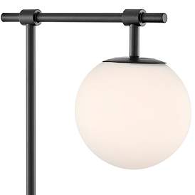 Image3 of Lencho Black Metal Accent Table Lamp more views