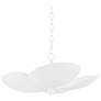 Leni 5 Light Pendant Texture White