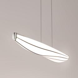 Lenis 64 1/2&quot; Wide Aluminum LED Kitchen Island Light Pendant
