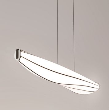 Lenis 64 1/2"W Dark Walnut LED Kitchen Island Light Pendant - Made to