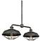 Lennex 27 1/2"W Gray Outdoor Kitchen Island Light Chandelier