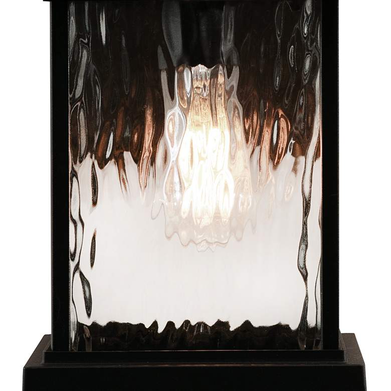 Image 3 Lennon 14 1/2" High Black Metal Outdoor Wall Light more views