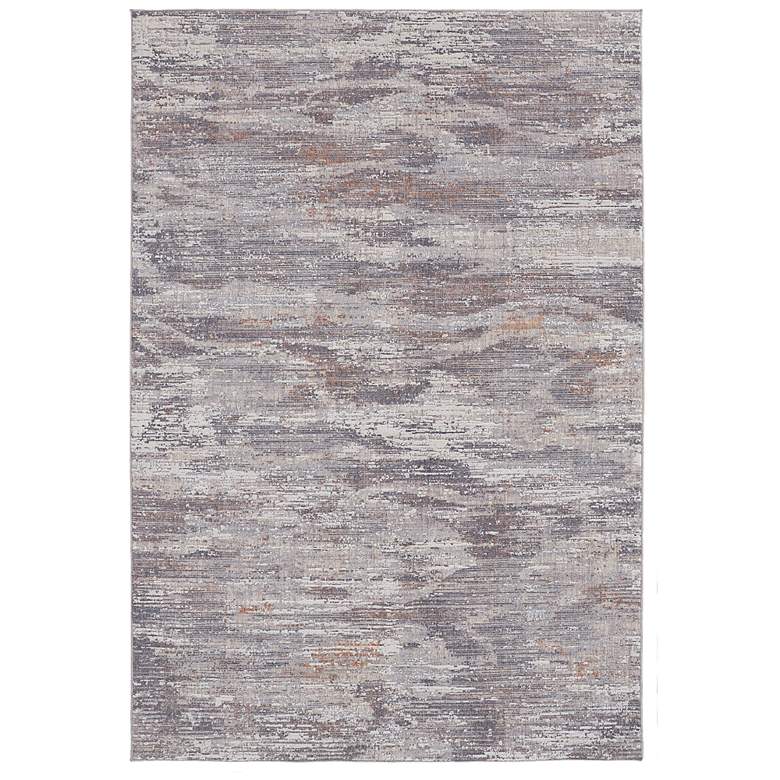 Image 2 Lennon 39FYF 5&#39;x8&#39; Gray and Beige Rectangular Area Rug