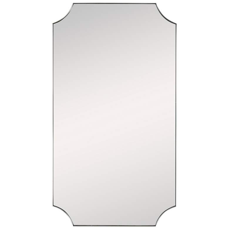 Image 2 Lennox Brushed Brass 22 1/4 inch x 40 1/4 inch Wall Mirror