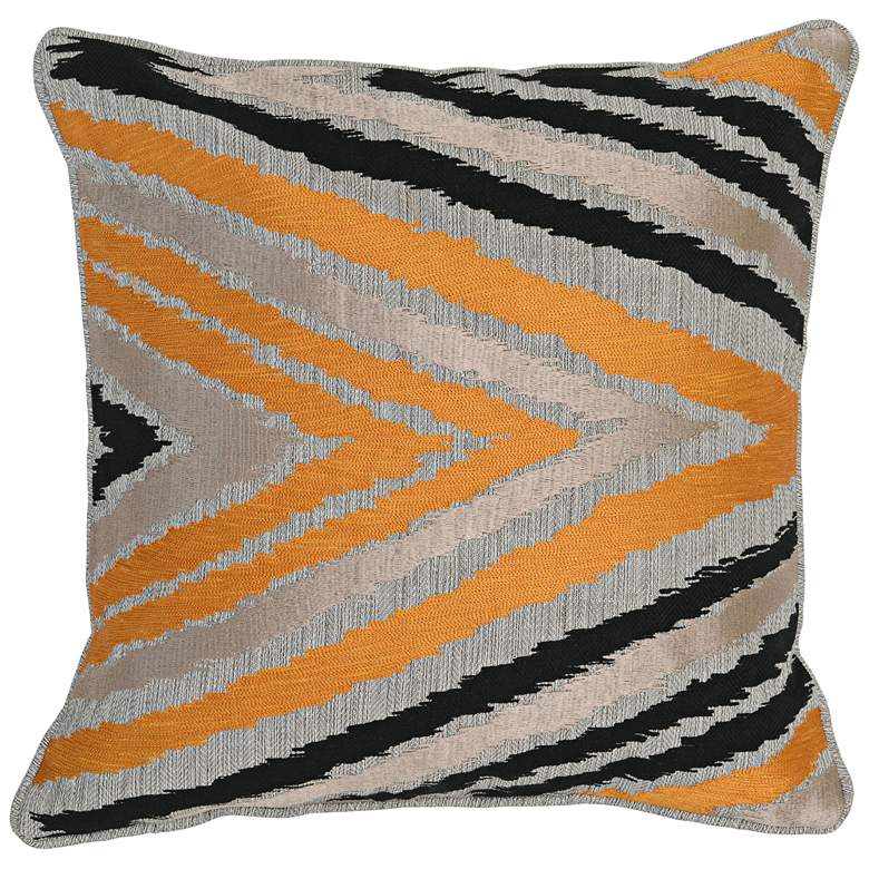 Image 1 Lenny Multi-Color 18 inch Square Decorative Pillow