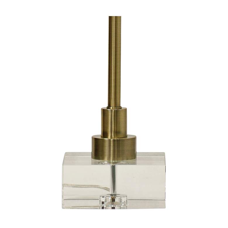 Image 3 Lenox Gold Plating Table Lamp with Crystal Base more views