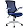 Lenox Royal Blue Mesh Adjustable Office Chair