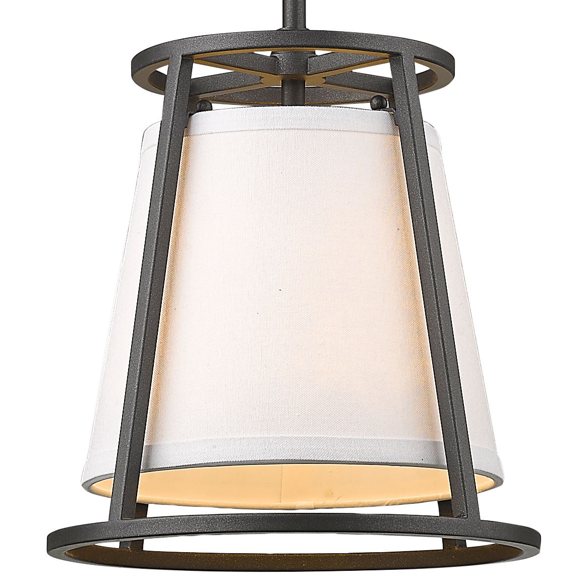 Image 2 Lenyx 10" Wide Iron Ore Mini Pendant more views