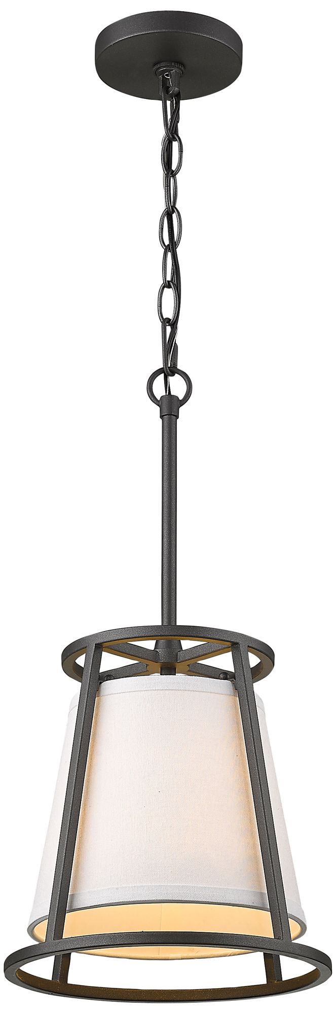 Image 4 Lenyx 10" Wide Iron Ore Mini Pendant more views