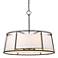 Lenyx 32" Wide Iron Ore 8-Light Pendant