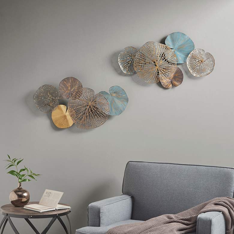 Image 1 Lenzie 27" Wide 2-Piece Wall Art Set