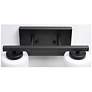 4_Leo 13" Wide Black Vanity With Clear Glass Shade more views