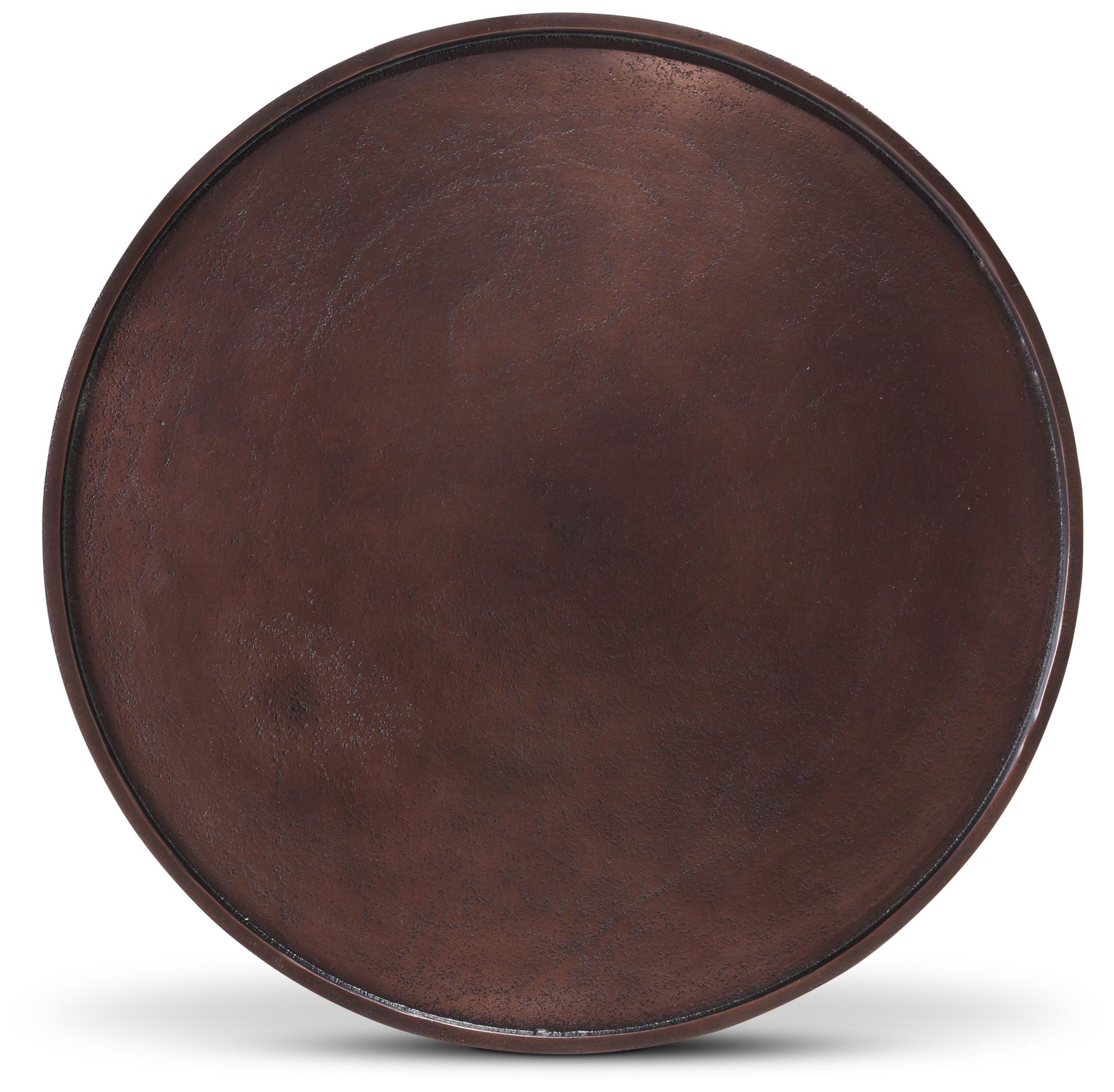 Image 3 Leo End Table Antique Copper, 22.5" more views
