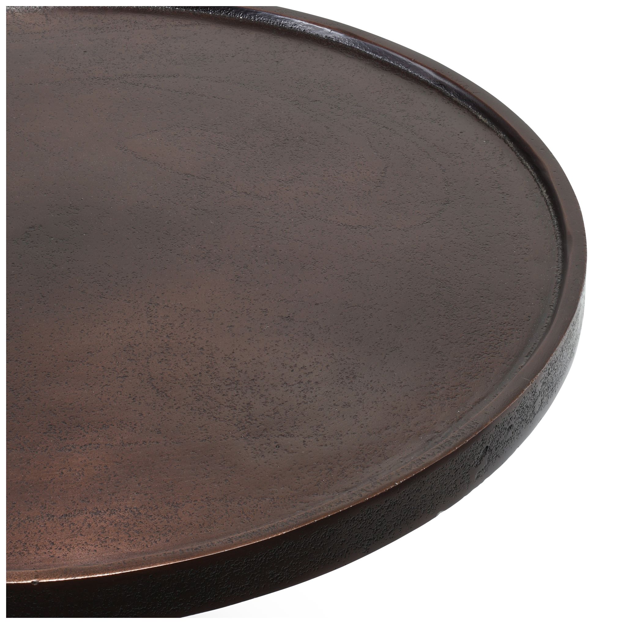 Image 5 Leo End Table Antique Copper, 22.5" more views