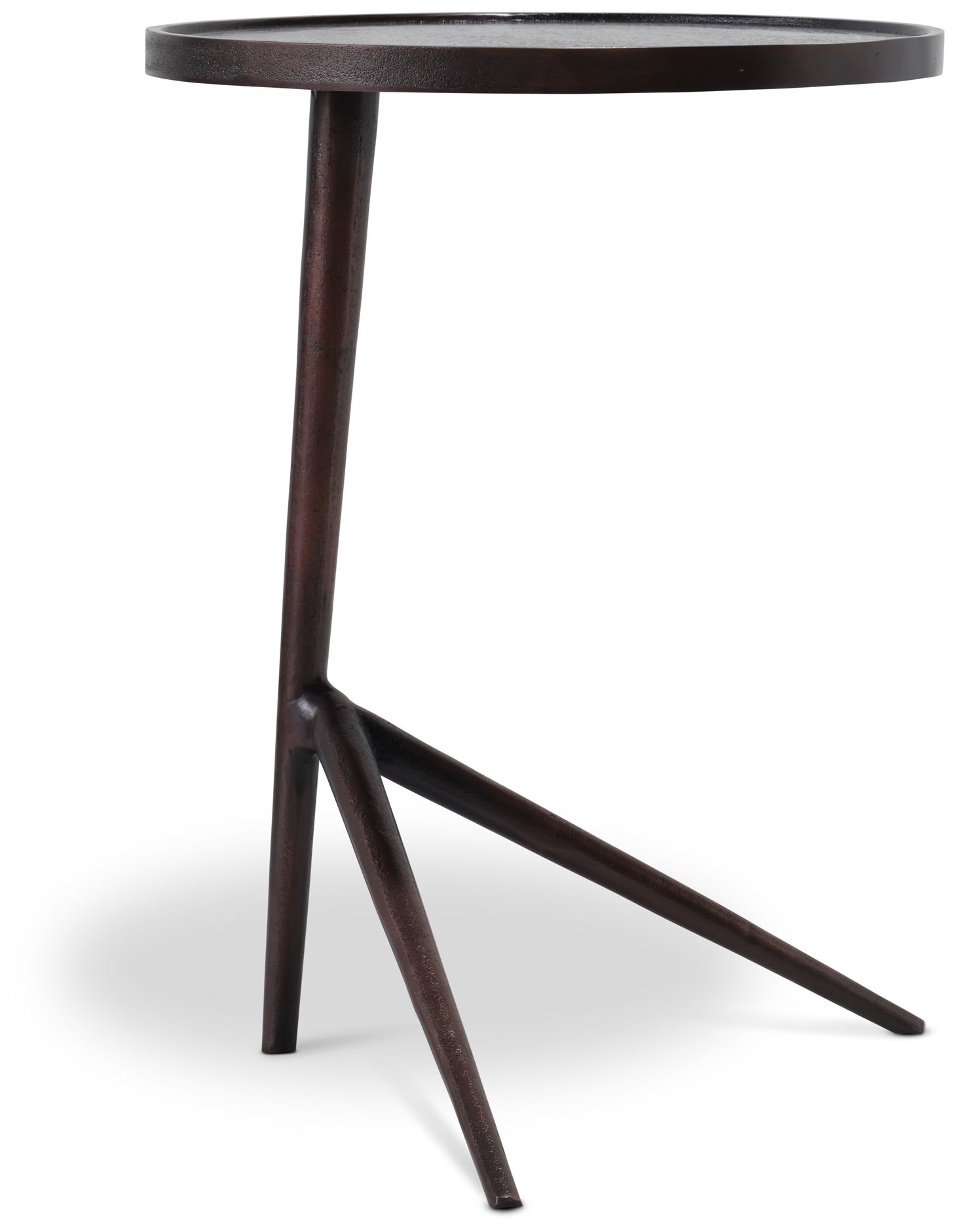 Image 6 Leo End Table Antique Copper, 22.5" more views