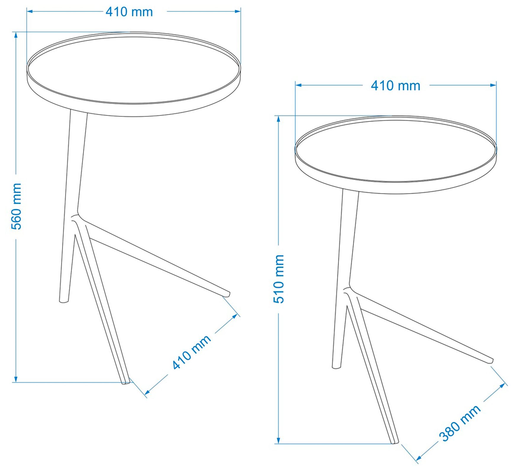 Image 3 Leo Nesting Set (Set of 2) Antique Coppe more views