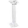 Leon Crystal 11" High Pillar Candle Holder