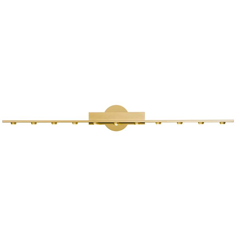 Image 1 Leonardo 43.3" Brushed Champagne Wall Mount