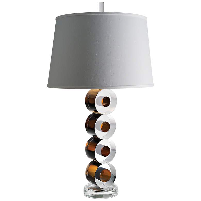 Image 1 Leonardo Art Glass Table Lamp by Global Views