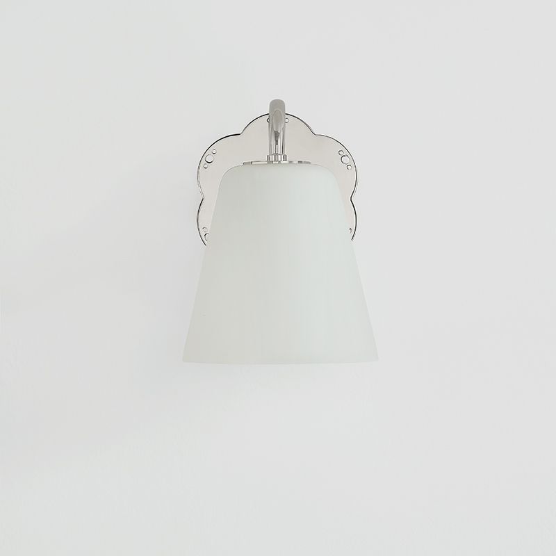 Image 4 Leonella 8 1/2" High Polished Nickel Wall Sconce more views