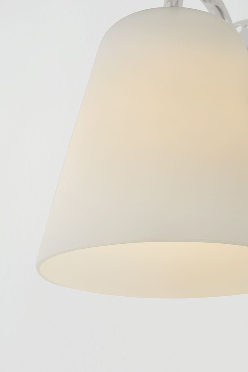 Leonella 8 1/2" High Polished Nickel Wall Sconce