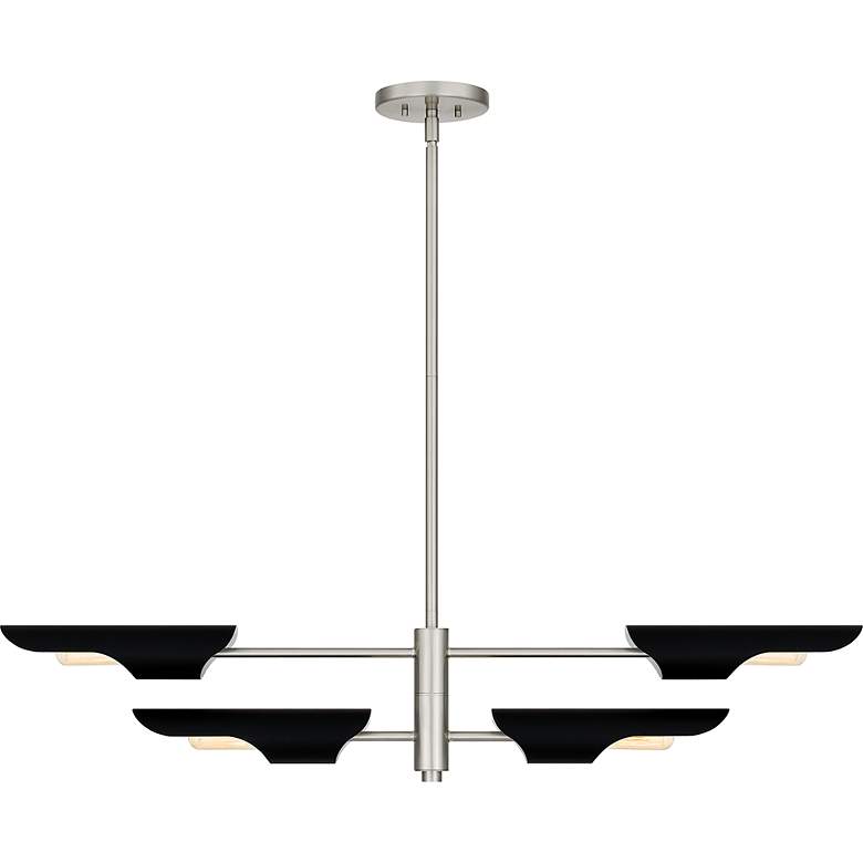 Image 3 Leoni 4-Light Brushed Nickel Island Light more views